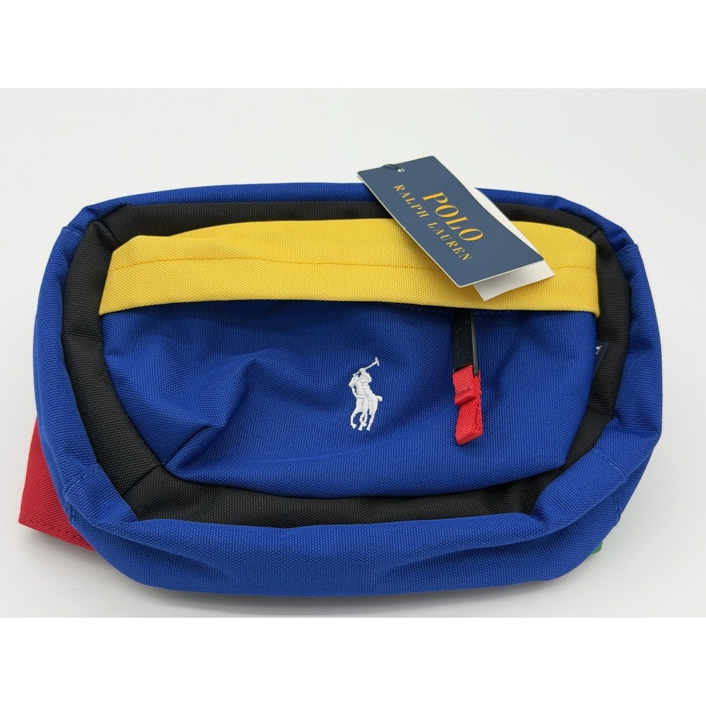 Polo Ralph Lauren Colorblock Waist Bag / Fanny Pack One Size 9AR012 K5T
